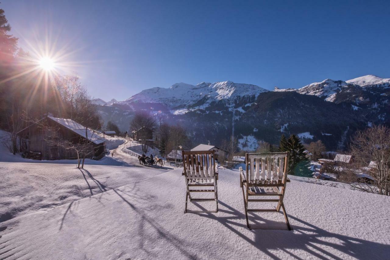 Chalet Roossi 3 Lejlighed Wengen Eksteriør billede