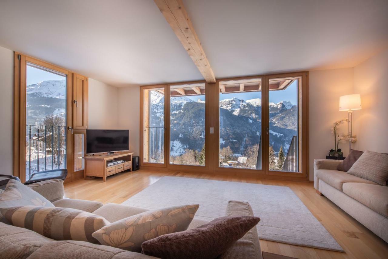 Chalet Roossi 3 Lejlighed Wengen Eksteriør billede