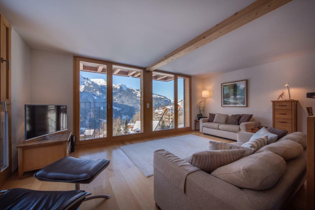 Chalet Roossi 3 Lejlighed Wengen Eksteriør billede