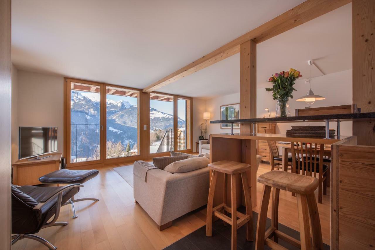 Chalet Roossi 3 Lejlighed Wengen Eksteriør billede