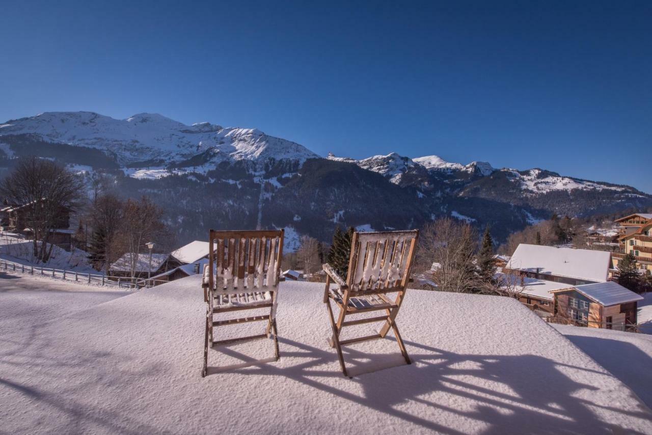 Chalet Roossi 3 Lejlighed Wengen Eksteriør billede